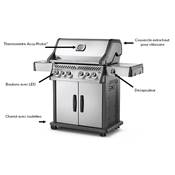 Barbecue à Gaz Napoléon Rogue® SE 525 Inox