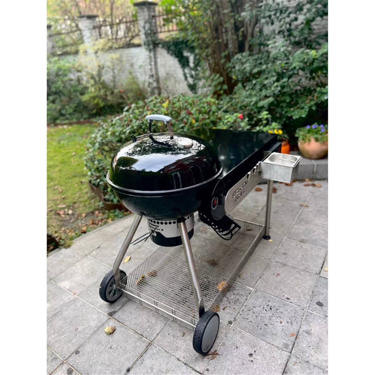 Barbecue professionnel en fonte B1455 pour grillades au charbon de