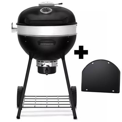 Barbecue Charbon Napoléon Kettle PRO PHANTOM 57cm noir mat avec plancha dédiée incluse