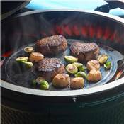Plancha ronde en fonte reversible BIG GREEN EGG 2XL/XL/L