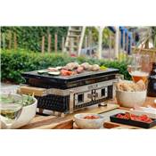 Barbecue de table rectangulaire noir Osaka Shichirin Grllr 