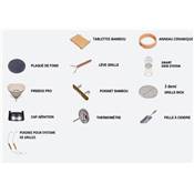 Kamado Monolith - TWO 66 Noir sans Chariot