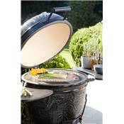 Lot de 2 Grilles demi-lune en fonte pour Kamado Kamal Ø 53CM