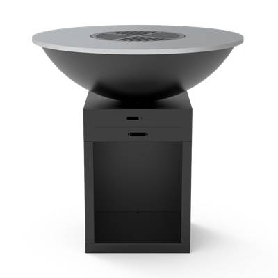 Brasero Ø100cm finition noire