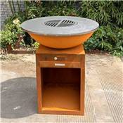 Brasero 85cm acier corten