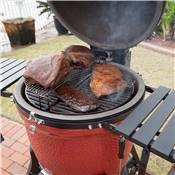 Grille en fonte Demi Lune pour Kamados Big Joe