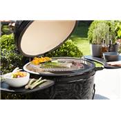 Lot de 2 Grilles demi-lune en fonte pour Kamado Kamal Ø 60CM