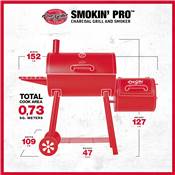 BBQ Offset Smoker Char-Griller Smokin' Pro