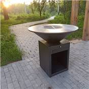 Brasero Ø100cm finition noire