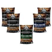 Bundle 5 x 9 kgs Pit Boss Hardwood Pellets (C/CH/A)