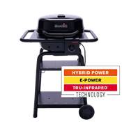 Barbecue Hybride Char-Broil E2COAL Patio Bistro Pro 240 sur chariot 