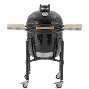 Kamado Monolith – ONE 55 Noir + Chariot