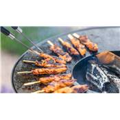 Brasero RedFire Onyx 80 avec plan de travail, housse et grille