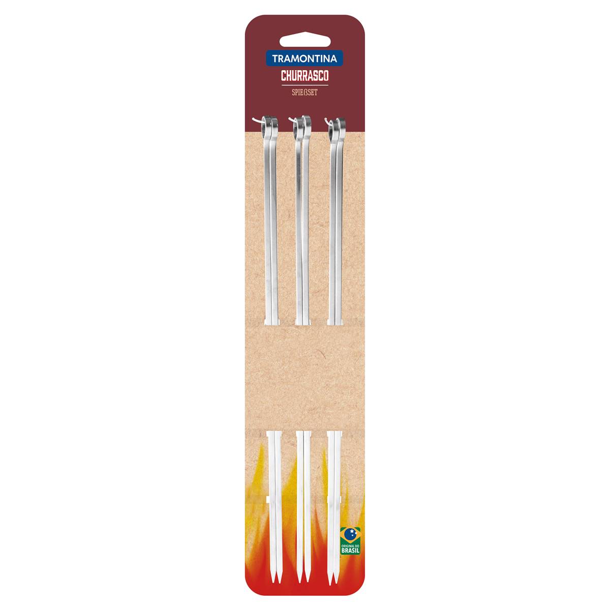 Brochettes De Barbecue Satay Plates En Acier Inoxydable, 1 Pièce (30  Pièces), Pour Grillades En Plein Air, Barbecue, Kebab, Mode en ligne