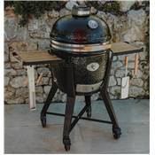 Kamado Monolith - TWO 66 Noir + Chariot