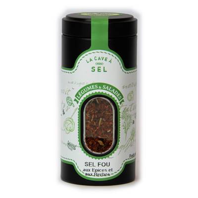 Sel Fou aux Épices et aux Herbes - 70g