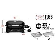 Barbecue électrique Weber Lumin Compact
