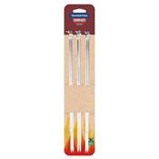 Brochettes Tramontina Churrasco inox 30cm - 6 pices