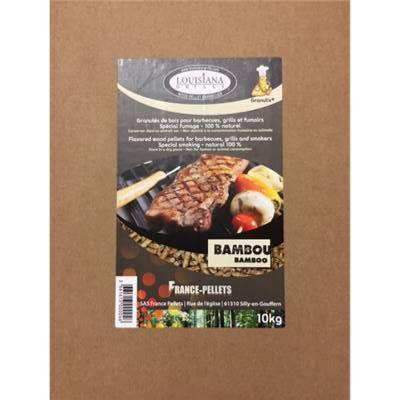 Granulés saveur Bambou - Carton de 10 kgs