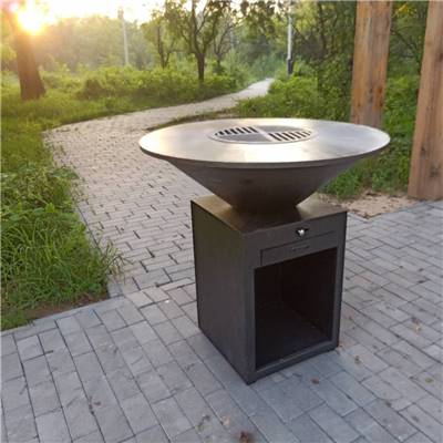Brasero Ø85cm finition noire