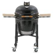 Kamado Monolith – ONE 66 Noir + Chariot