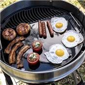 Barbecue Charbon Napoléon Kettle PRO PHANTOM 57cm noir mat avec plancha dédiée incluse