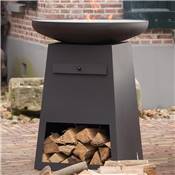Brasero Plancha ORION Classic Noir avec étouffoir