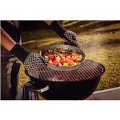 Wok perforée 30cm en aluminium anodisé