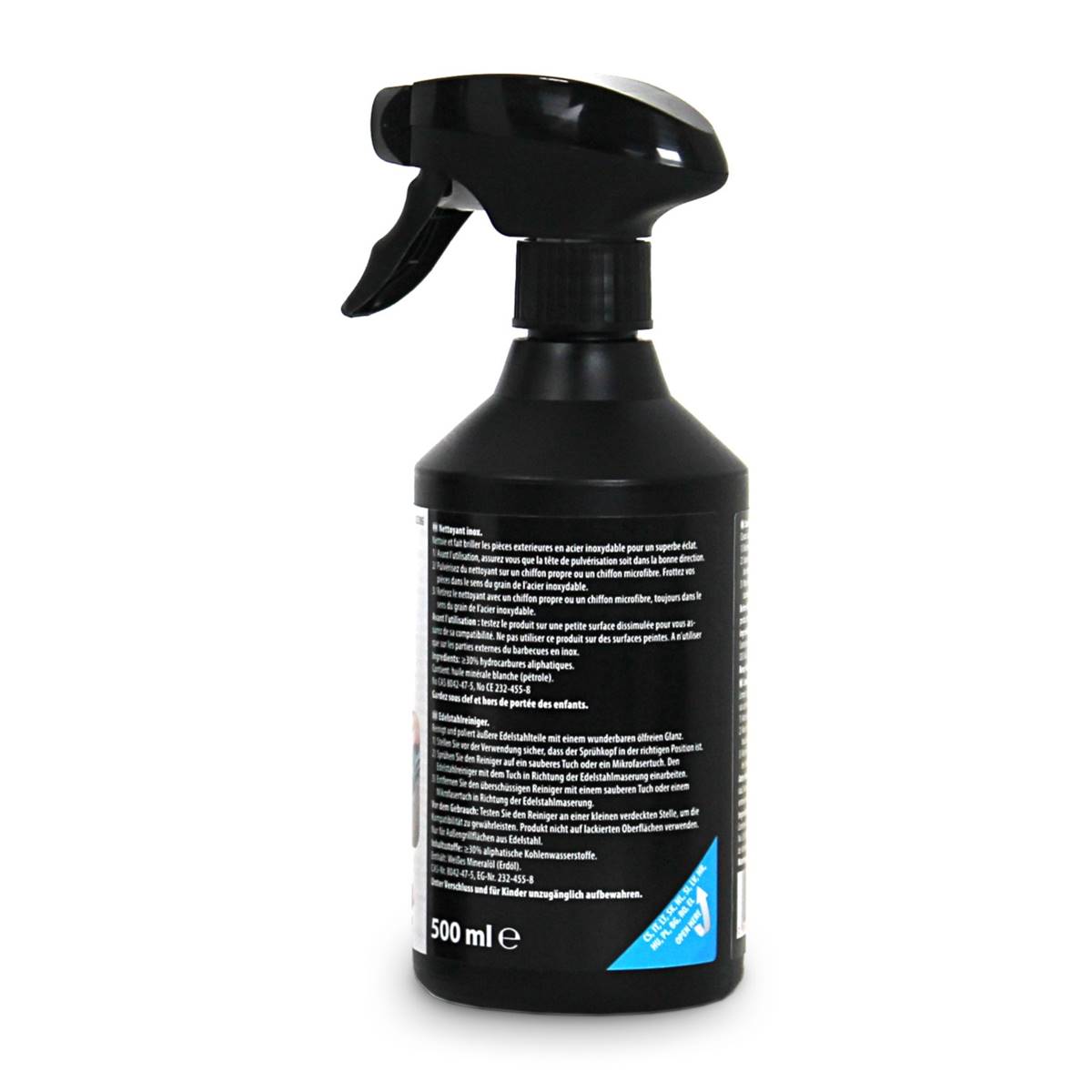 Nettoyant Inox cleaner - Spécifique pour l'inox - Détache la rouille - 500  ml