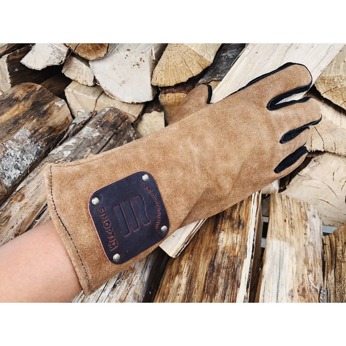 Gants de protection Barbecue Republic cuir