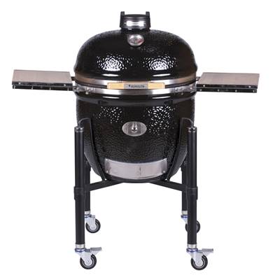 Kamado Monolith CLASSIC Noir ProSerie 2.0 + Chariot