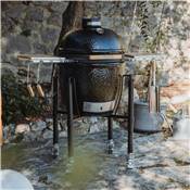 Kamado Monolith – ONE 55 Noir + Chariot