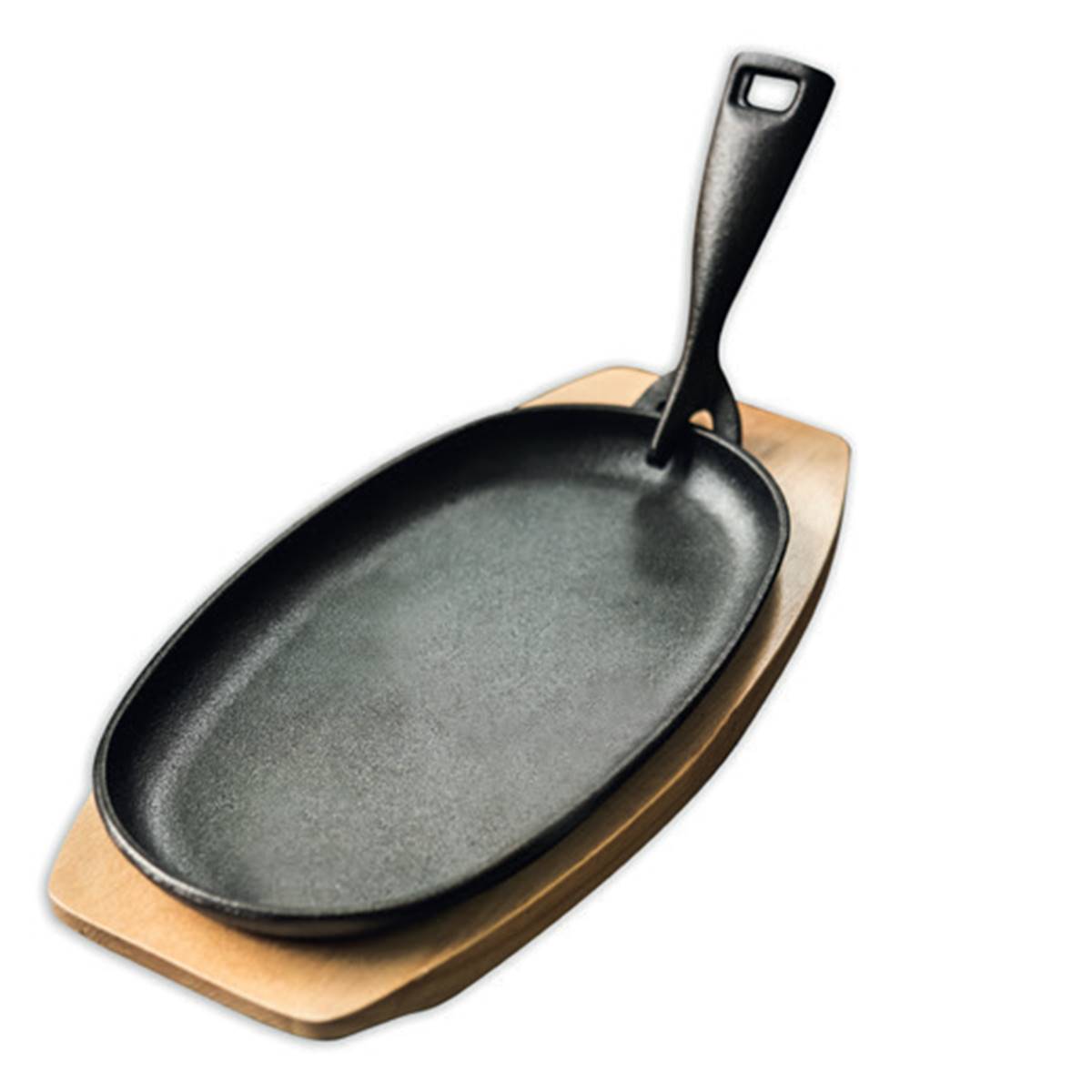 Poêle barbecue en fonte Maysternya™ - ø 40 x 4 cm - Cocotte en fonte pour  tout type de