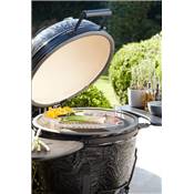 Lot de 2 Grilles demi-lune en fonte pour Kamado Kamal Ø 60CM