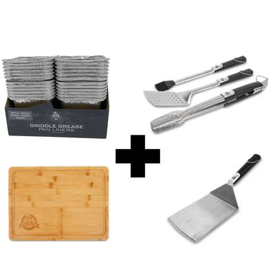 Lot accessoires Plancha Ultimate 2 feux Pit Boss