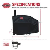 Housse pour BBQ Offset Smoker Char-Griller Competition Pro