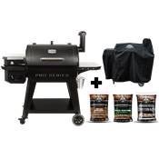 Pack Promo Pit Boss Pro Series 850 + housse + 3 sacs de pellets
