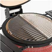 Grille en fonte Demi Lune pour Kamados Big Joe