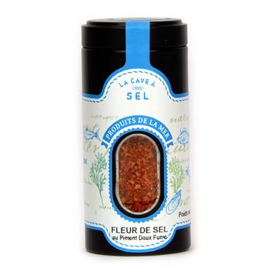 Fleur de Sel au Piment Doux Fumé - 85g