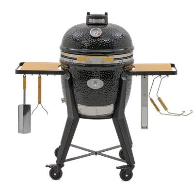 Kamado Monolith - TWO 55 Noir + Chariot