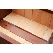 Lot de 6 pierres à feu pour Barbecue Asado Argentin Pedro Barbecook