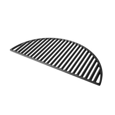 Grille De Barbecue En Fonte Demi-lune Ynni Kamado - Diamètre 46.5 Cm, 2.4 Kg - Compatible Modèles 53.3 Cm Et Plus (TQ21CRG)