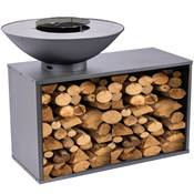 Brasero RedFire Onyx 80 avec plan de travail, housse et grille