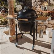 Kamado Monolith – ONE 66 Noir + Chariot