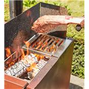 Grille à braises pour Barbecue Asado Argentin Pedro Barbecook