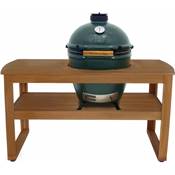 Table en Eucalyptus pour BIG GREEN EGG Large