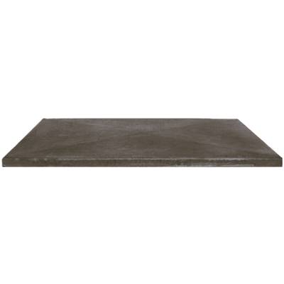 Étouffoir Braséro carré 90cm finition noire